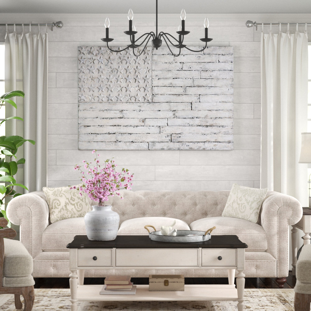 Contemporary, Cool and Trendy Patriotic Wall Art Americana Interior